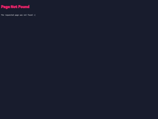 not_found screenshot