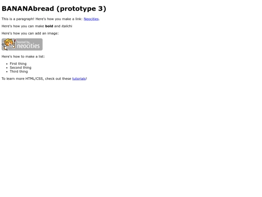 bananabreadprototype3 screenshot