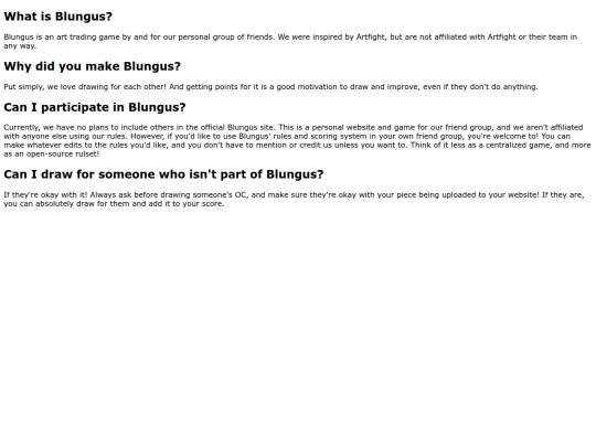 faq screenshot