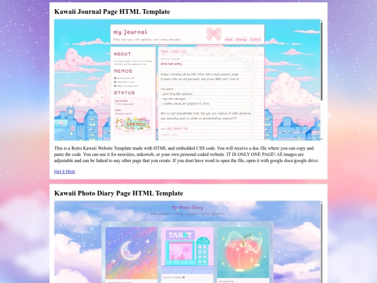 mytemplates screenshot