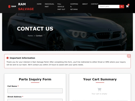 form screenshot