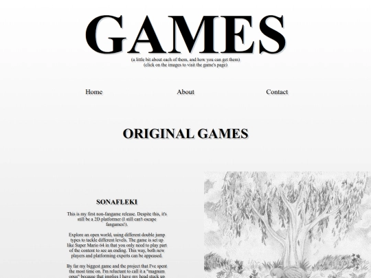 games screenshot