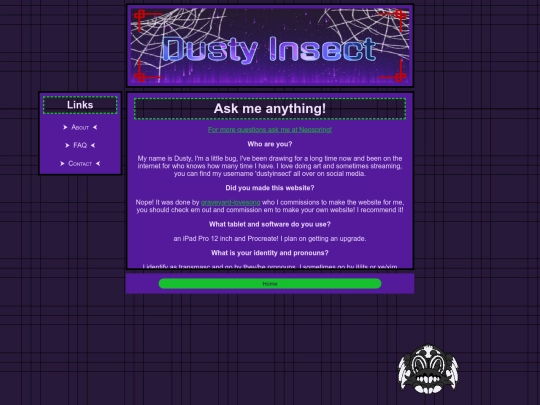 faq screenshot