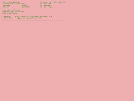 haiku screenshot