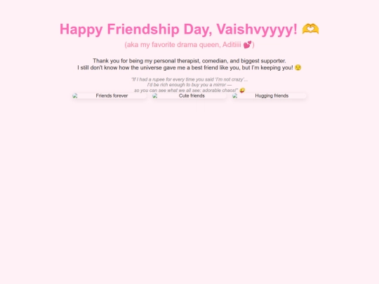 friendshipday/FriendshipDay(1) screenshot