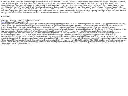 index screenshot