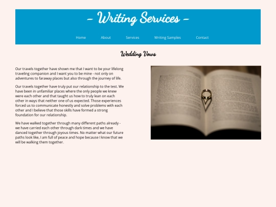 weddingvows screenshot