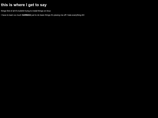 oldass/rant screenshot