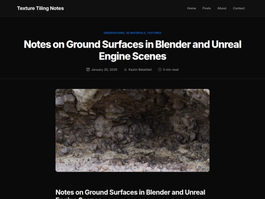 blog/notes-on-ground-surfaces-in-blender-and-unreal-engine-scenes screenshot