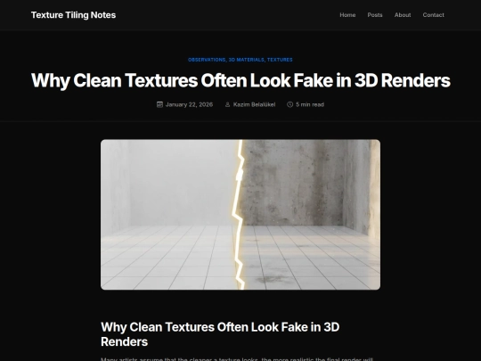 blog/why-clean-textures-often-look-fake-in-3d-renders screenshot
