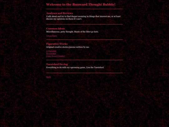 thoughts screenshot