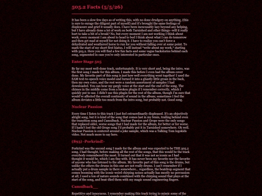 thoughts/505facts screenshot