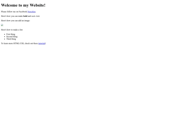 Tina /firstpage screenshot