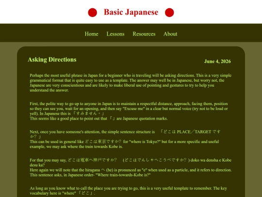 lessons/Asking_Directions screenshot