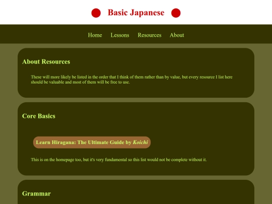 resources screenshot