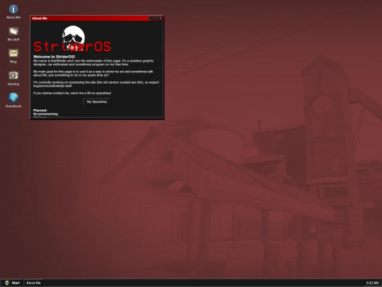 html/main screenshot