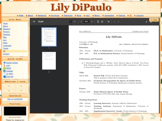 cv screenshot