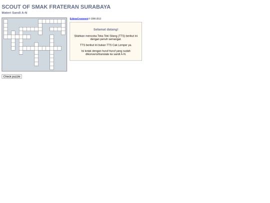 Materi Sandi A-N screenshot