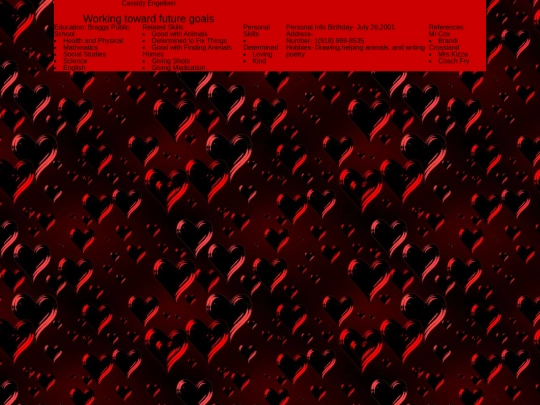resume screenshot