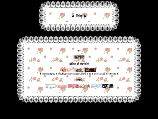 links screenshot