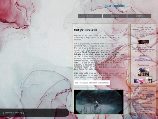 index screenshot