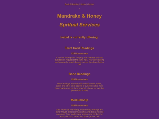 services screenshot