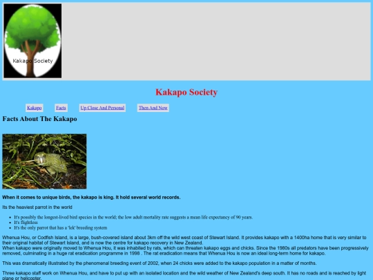 ucol/facts screenshot
