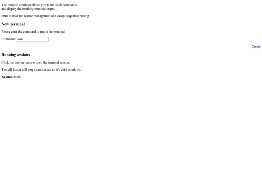 terminal_manager screenshot