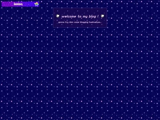 blog screenshot