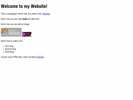 index screenshot