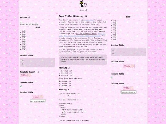 columns screenshot