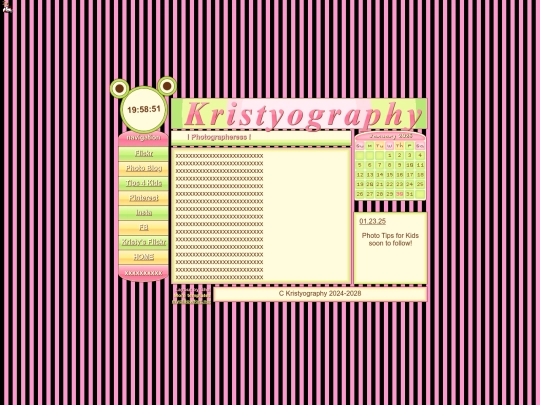 kristyography screenshot