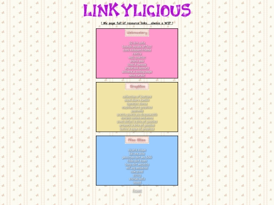 linkylicious screenshot