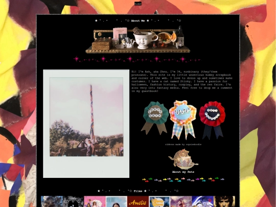 aboutme screenshot