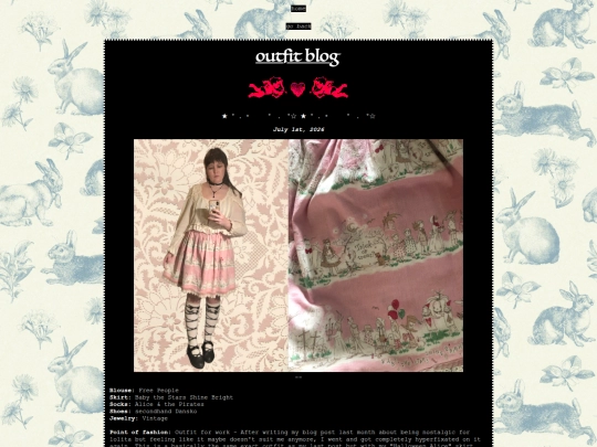 outfit-blog screenshot