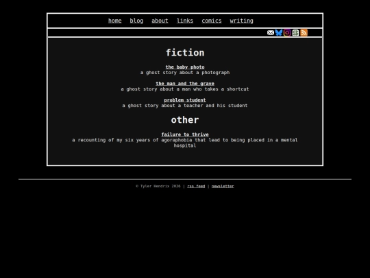 writing screenshot