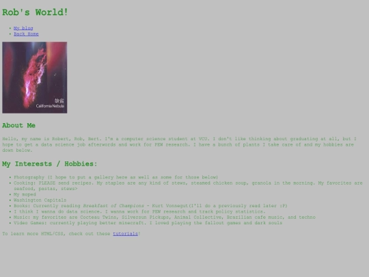 personals screenshot
