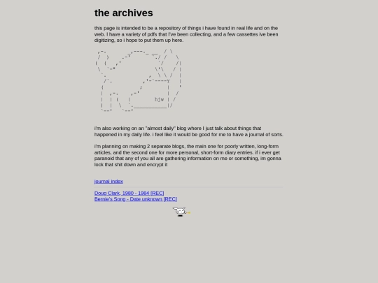 archive screenshot