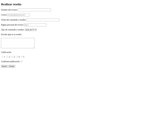 resena screenshot
