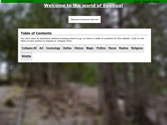 Esomua screenshot