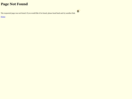 not_found screenshot