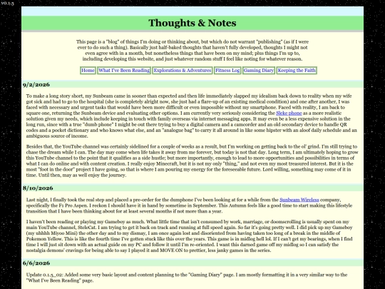 notes screenshot