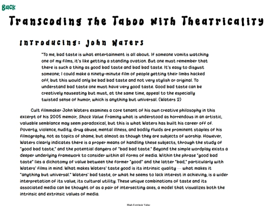 transcodingTaboo screenshot