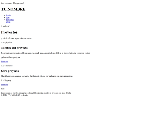 proyectos screenshot