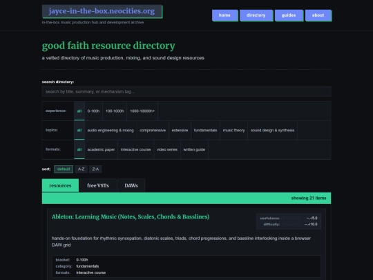 directory screenshot