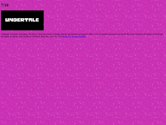 undertale screenshot