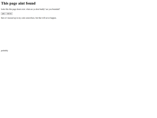 not_found screenshot
