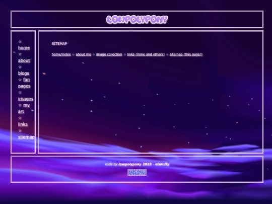 sitemap screenshot