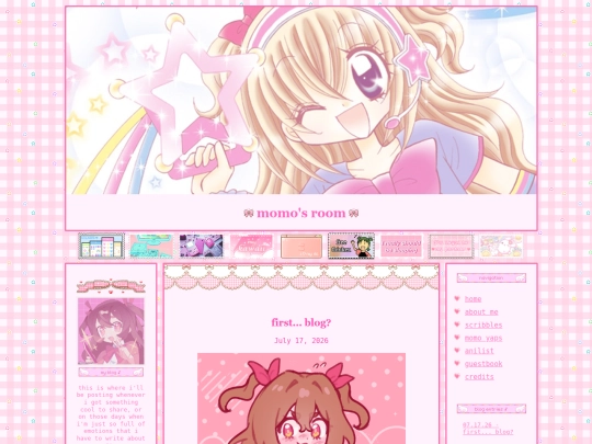 blog screenshot