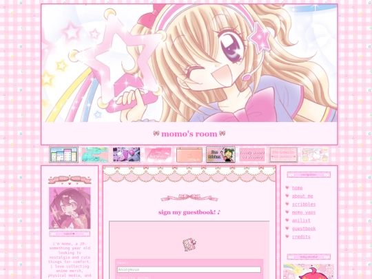 guestbook screenshot